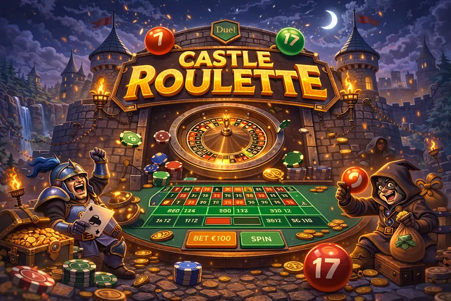 Castle Roulette: likmju izvēle un process duel.lv